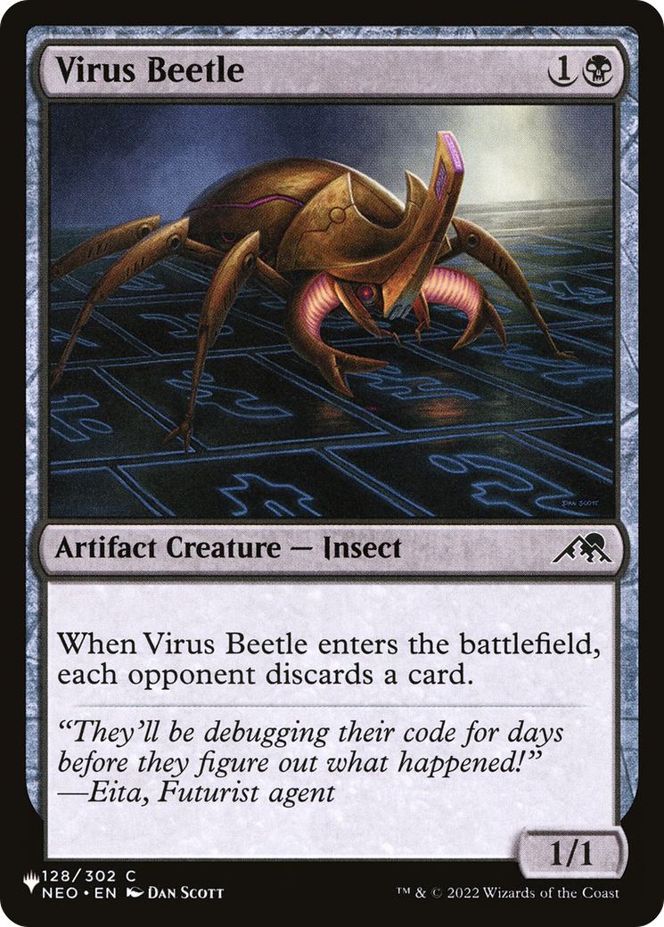 Virus Beetle [The List] | Jomio and Rueliete's Cards and Comics