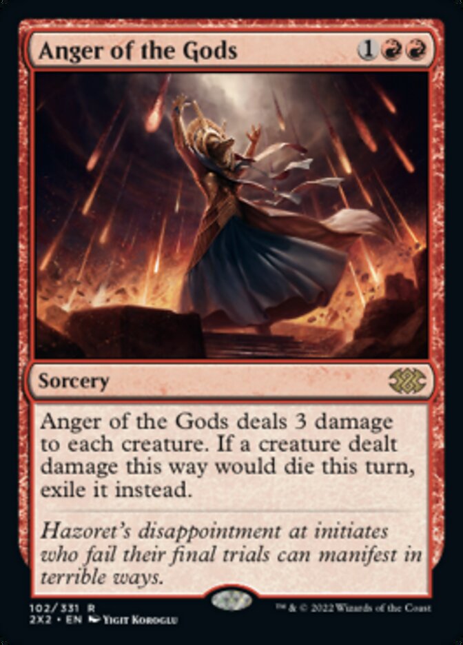 Anger of the Gods [Double Masters 2022] | Jomio and Rueliete's Cards and Comics