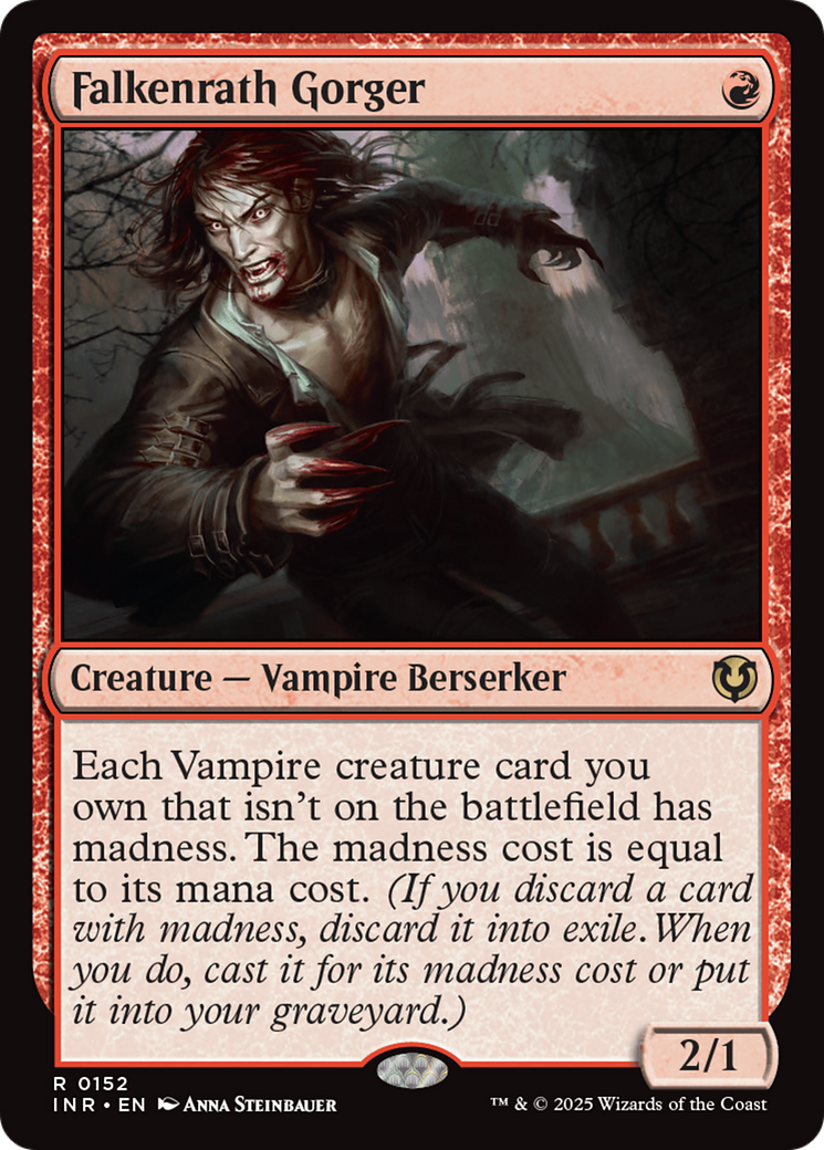 Falkenrath Gorger [Innistrad Remastered] | Jomio and Rueliete's Cards and Comics