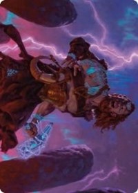 Toralf, God of Fury Art Card [Kaldheim Art Series] | Jomio and Rueliete's Cards and Comics