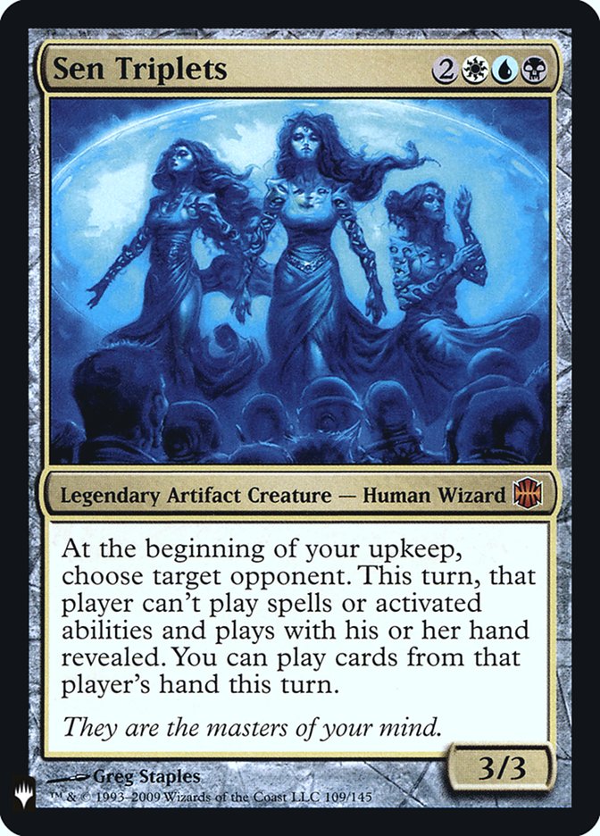 Sen Triplets [Mystery Booster] | Jomio and Rueliete's Cards and Comics