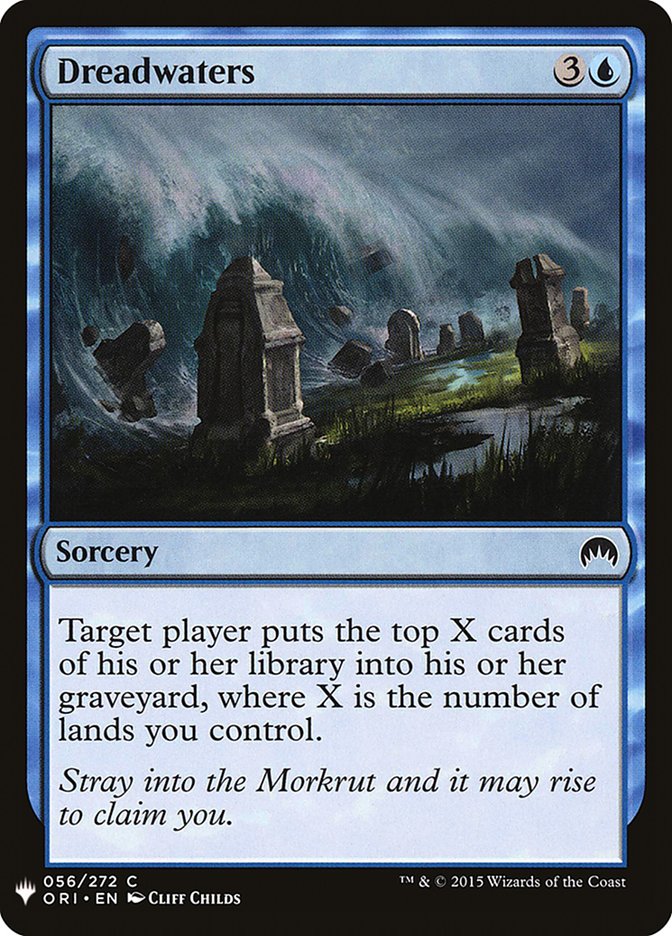 Dreadwaters [Mystery Booster] | Jomio and Rueliete's Cards and Comics