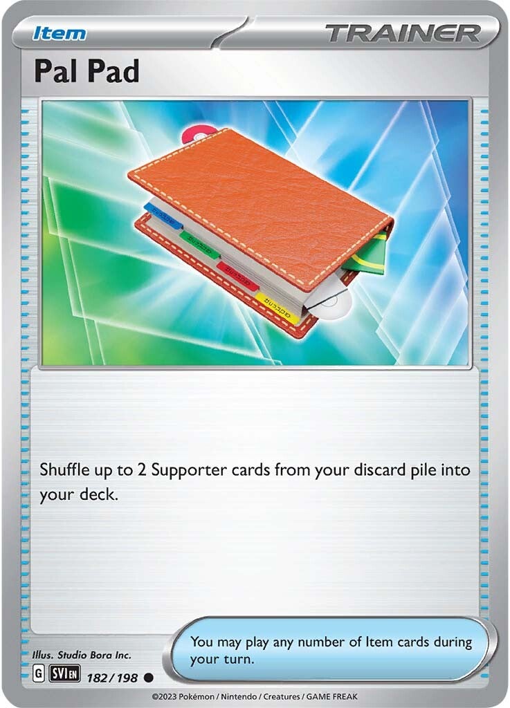 Pal Pad (182/198) [Scarlet & Violet: Base Set] | Jomio and Rueliete's Cards and Comics