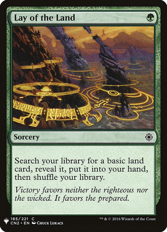 Lay of the Land [Mystery Booster] | Jomio and Rueliete's Cards and Comics