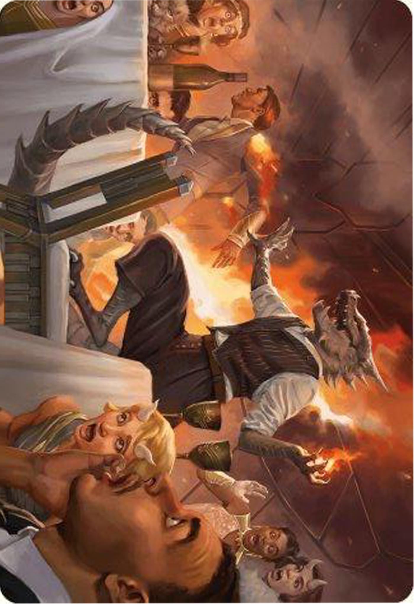 Party Thrasher Art Card [Modern Horizons 3 Art Series] | Jomio and Rueliete's Cards and Comics