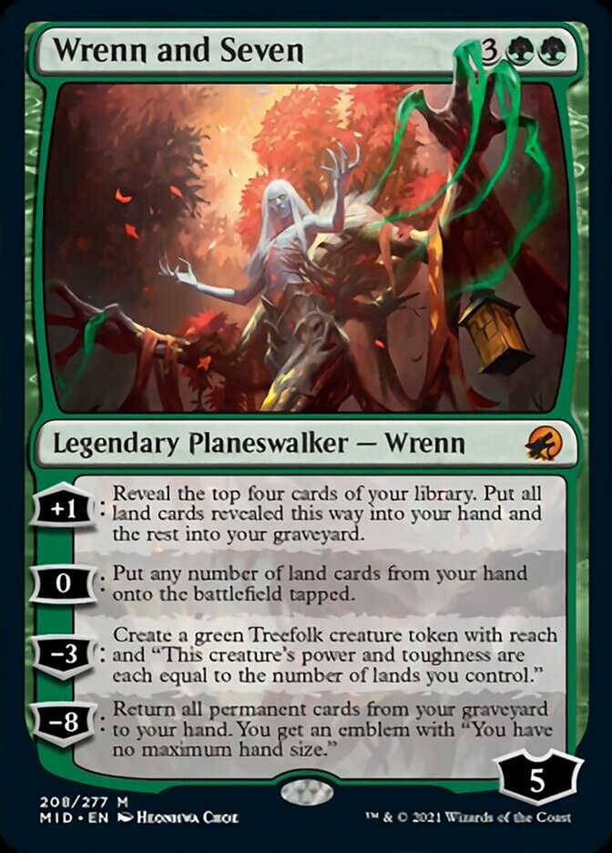 Wrenn and Seven [Innistrad: Midnight Hunt] | Jomio and Rueliete's Cards and Comics