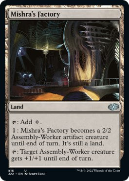Mishra's Factory [Jumpstart 2022] | Jomio and Rueliete's Cards and Comics