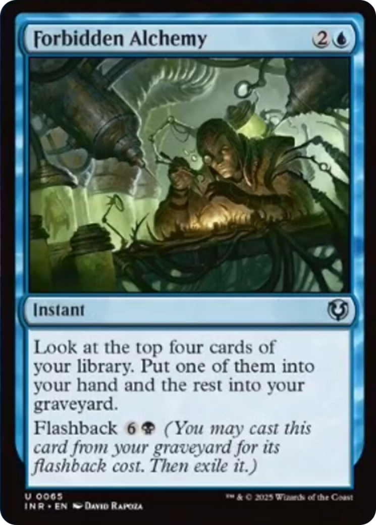Forbidden Alchemy [Innistrad Remastered] | Jomio and Rueliete's Cards and Comics