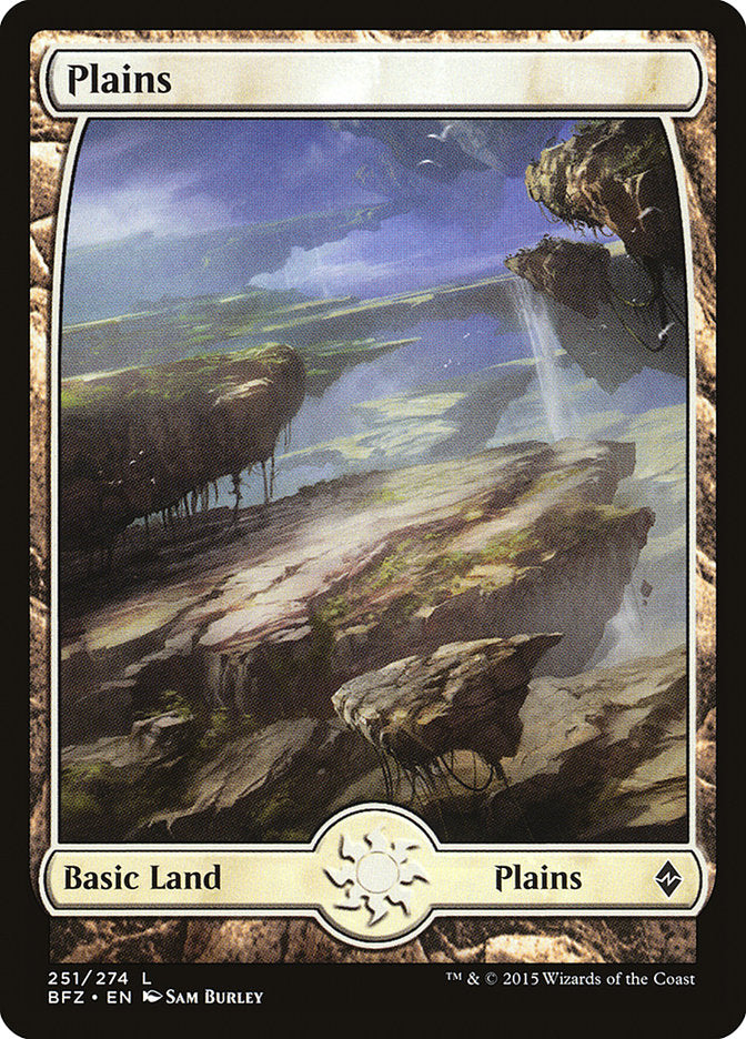 Plains (251) (Full Art) [Battle for Zendikar] | Jomio and Rueliete's Cards and Comics