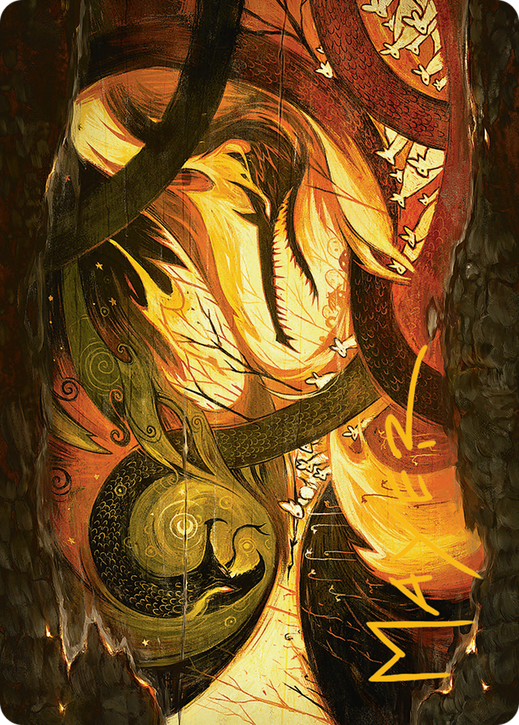 Season of Loss Art Card (Gold-Stamped Signature) [Bloomburrow Art Series] | Jomio and Rueliete's Cards and Comics