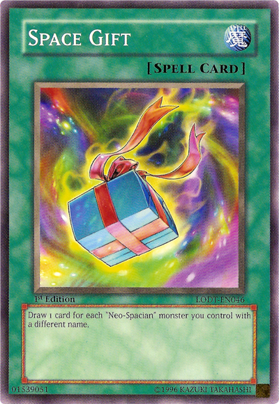 Space Gift [LODT-EN046] Common | Jomio and Rueliete's Cards and Comics