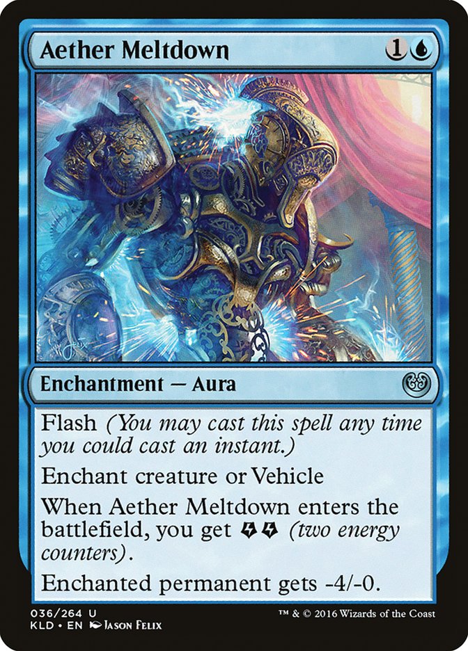 Aether Meltdown [Kaladesh] | Jomio and Rueliete's Cards and Comics