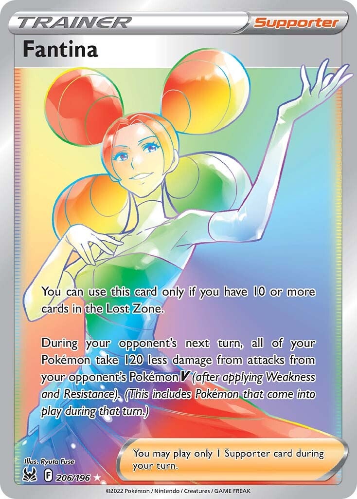 Fantina (206/196) [Sword & Shield: Lost Origin] | Jomio and Rueliete's Cards and Comics