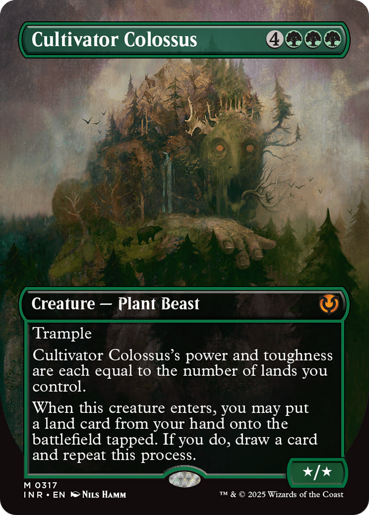 Cultivator Colossus (Borderless) [Innistrad Remastered] | Jomio and Rueliete's Cards and Comics