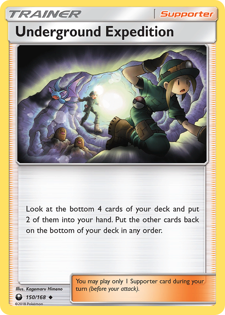Underground Expedition (150/168) [Sun & Moon: Celestial Storm] | Jomio and Rueliete's Cards and Comics