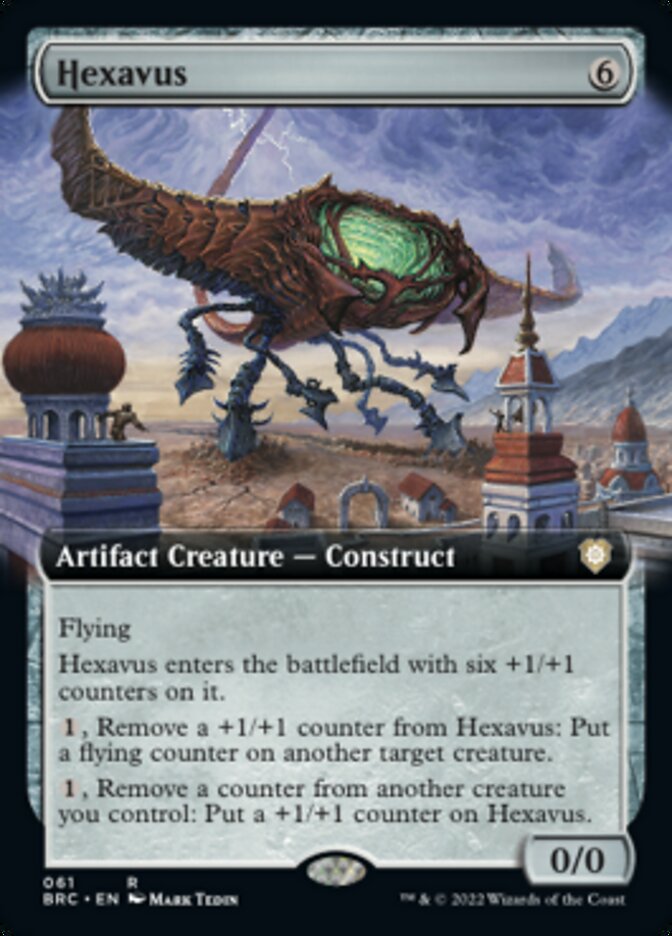 Hexavus (Extended Art) [The Brothers' War Commander] | Jomio and Rueliete's Cards and Comics