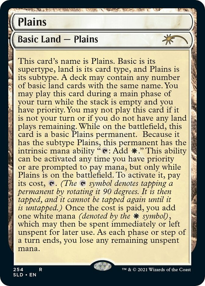 Plains (254) [Secret Lair Drop Series] | Jomio and Rueliete's Cards and Comics