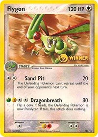 Flygon (025) (Winner) [Nintendo: Black Star Promos] | Jomio and Rueliete's Cards and Comics