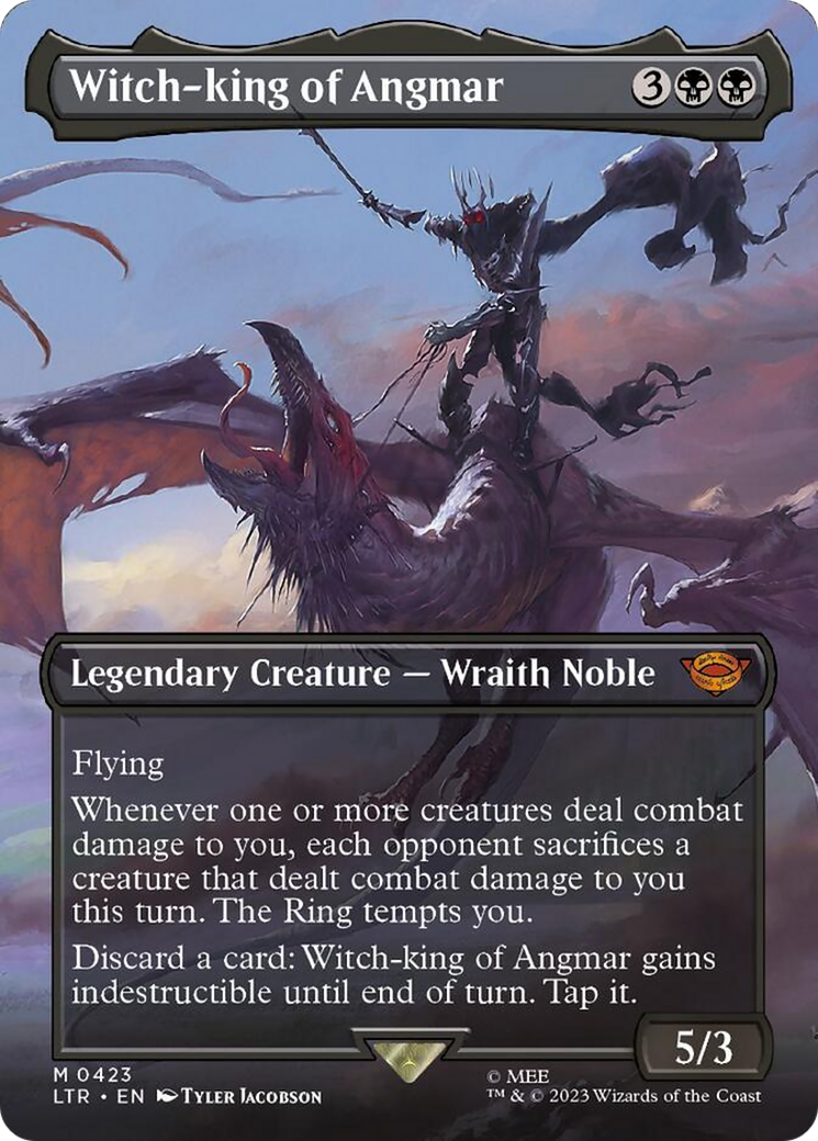 Witch-king of Angmar (Borderless Alternate Art) [The Lord of the Rings: Tales of Middle-Earth] | Jomio and Rueliete's Cards and Comics