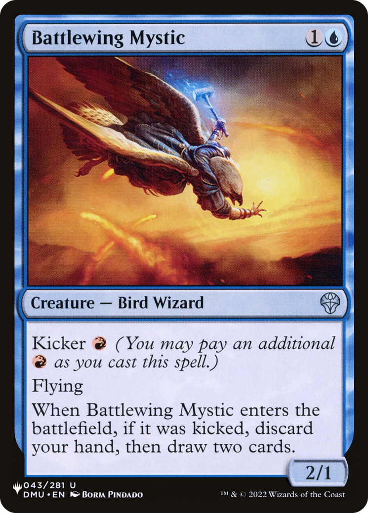 Battlewing Mystic [The List] | Jomio and Rueliete's Cards and Comics