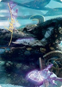 Valki, God of Lies Art Card (Gold-Stamped Signature) [Kaldheim Art Series] | Jomio and Rueliete's Cards and Comics