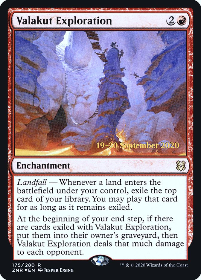 Valakut Exploration [Zendikar Rising Prerelease Promos] | Jomio and Rueliete's Cards and Comics