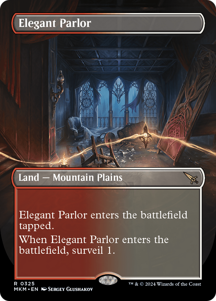 Elegant Parlor (Borderless) [Murders at Karlov Manor] | Jomio and Rueliete's Cards and Comics