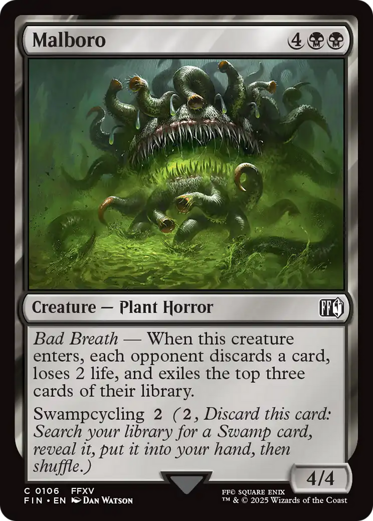 Malboro [FINAL FANTASY] | Jomio and Rueliete's Cards and Comics