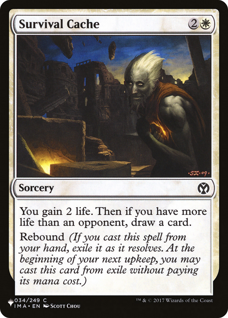 Survival Cache [The List] | Jomio and Rueliete's Cards and Comics