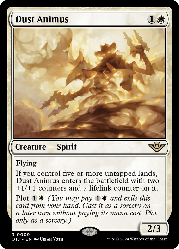 Dust Animus [Outlaws of Thunder Junction] | Jomio and Rueliete's Cards and Comics