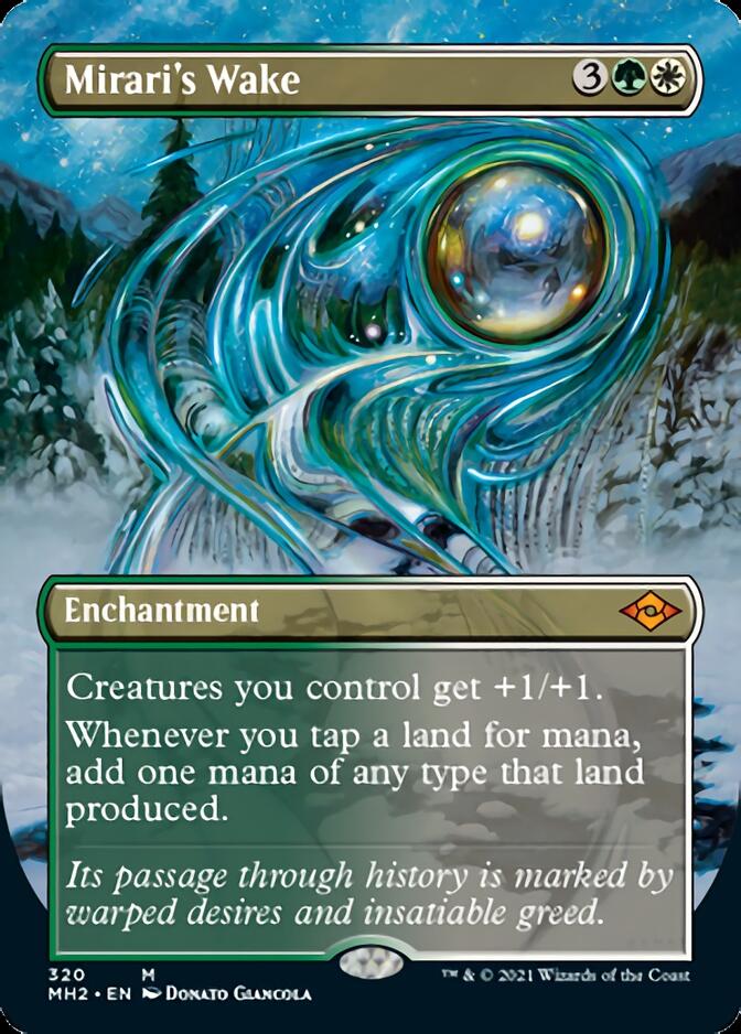 Mirari's Wake (Borderless Alternate Art) [Modern Horizons 2] | Jomio and Rueliete's Cards and Comics