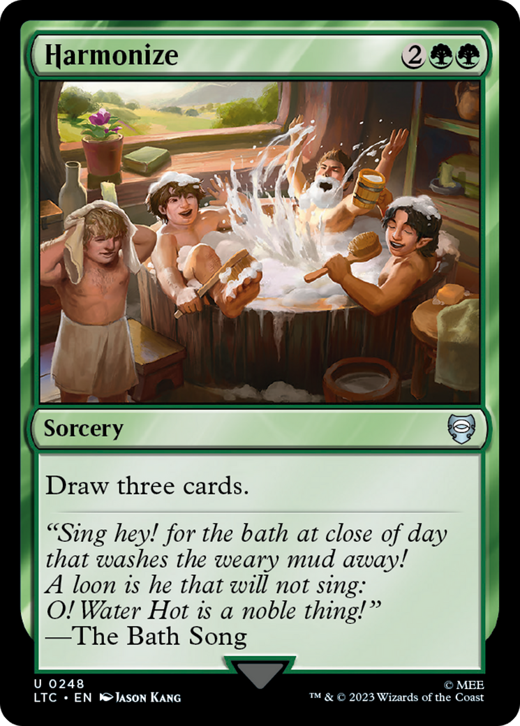 Harmonize [The Lord of the Rings: Tales of Middle-Earth Commander] | Jomio and Rueliete's Cards and Comics