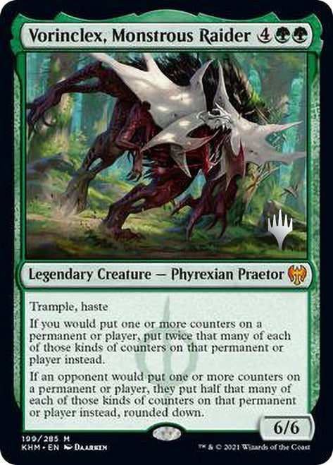 Vorinclex, Monstrous Raider (Promo Pack) [Kaldheim Promos] | Jomio and Rueliete's Cards and Comics
