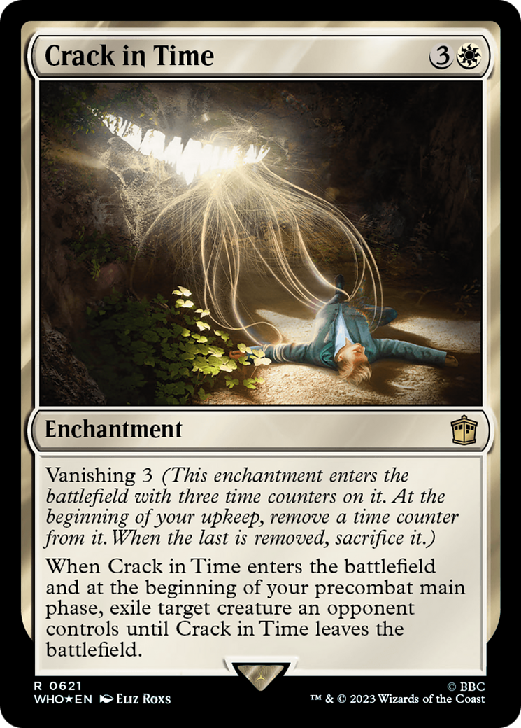 Crack in Time (Surge Foil) [Doctor Who] | Jomio and Rueliete's Cards and Comics