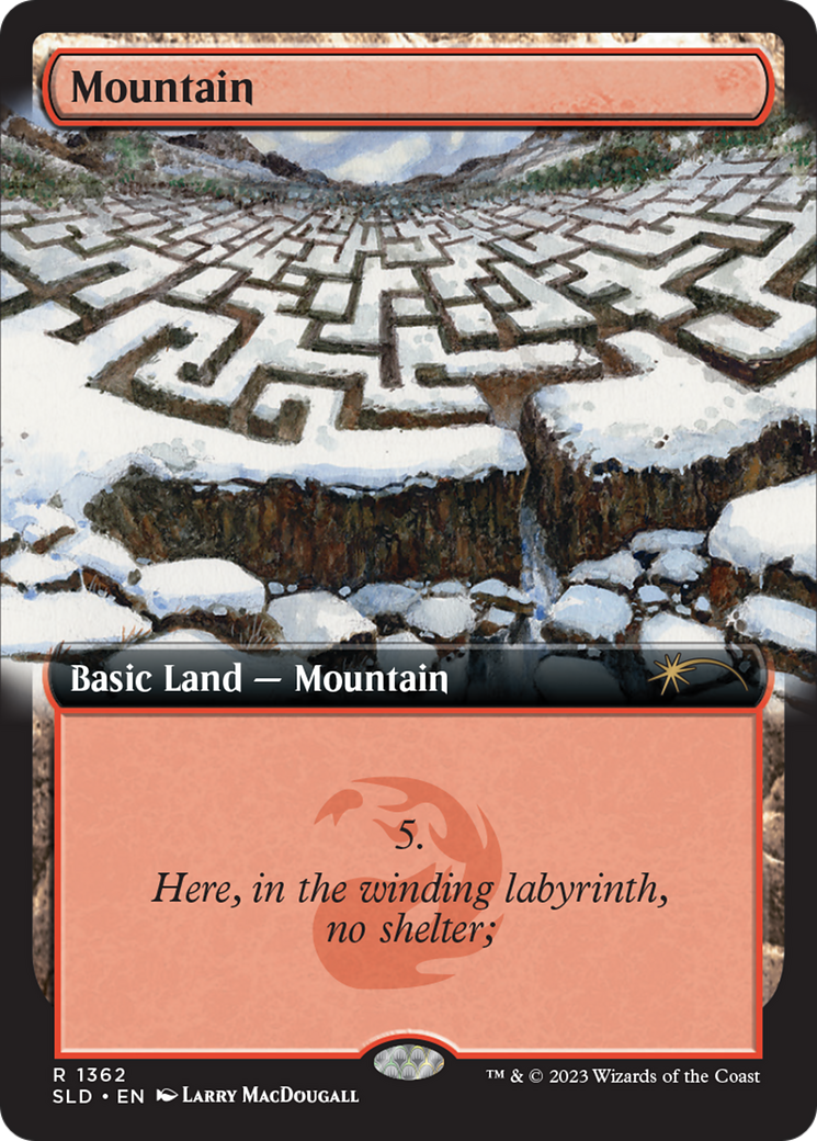 Mountain (1362) [Secret Lair Drop Series] | Jomio and Rueliete's Cards and Comics
