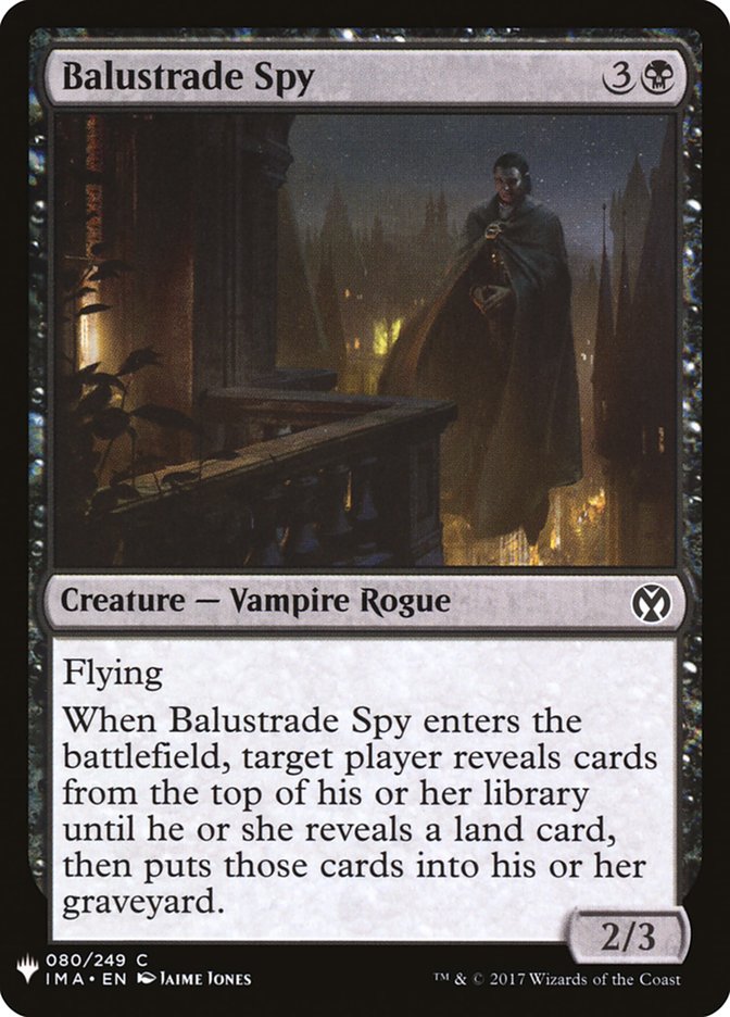 Balustrade Spy [Mystery Booster] | Jomio and Rueliete's Cards and Comics