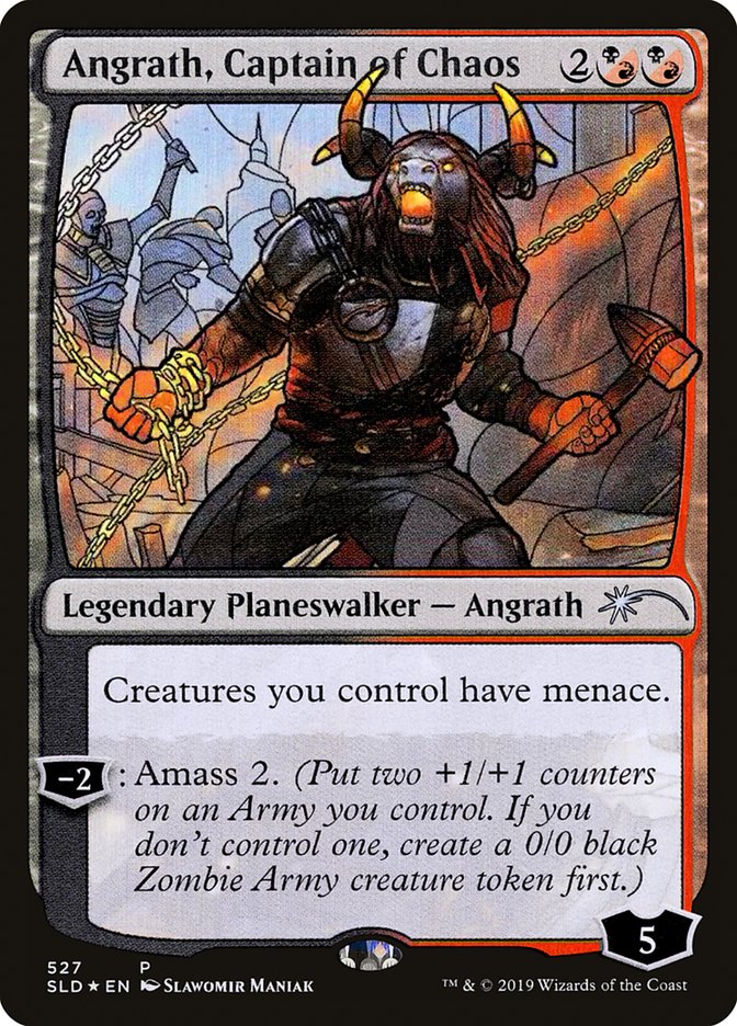 Angrath, Captain of Chaos (Stained Glass) [Secret Lair Drop Promos] | Jomio and Rueliete's Cards and Comics