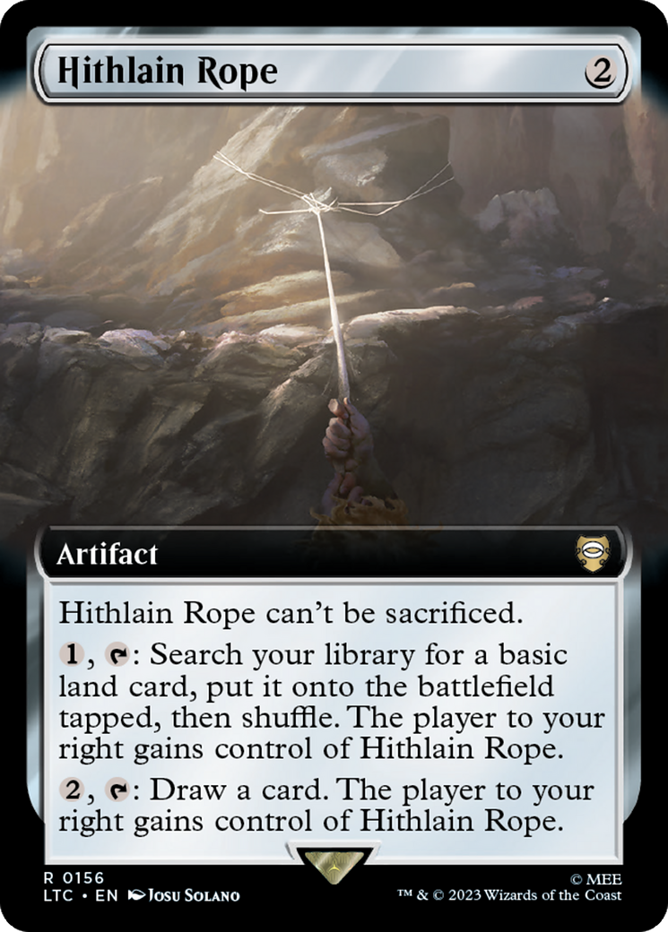 Hithlain Rope (Extended Art) [The Lord of the Rings: Tales of Middle-Earth Commander] | Jomio and Rueliete's Cards and Comics