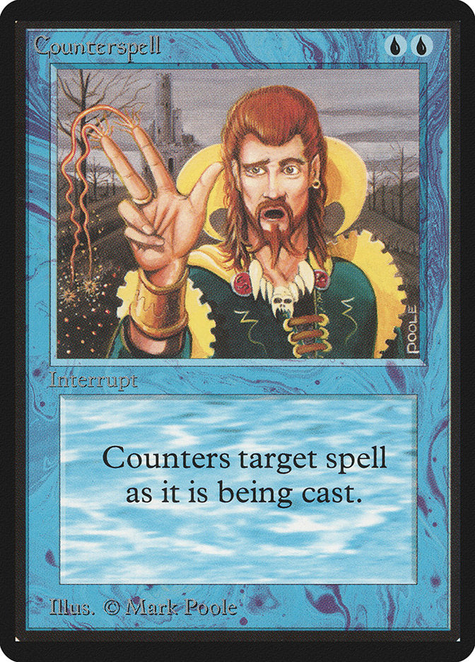 Counterspell [Beta Edition] | Jomio and Rueliete's Cards and Comics