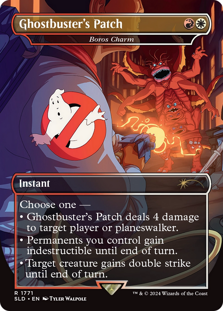 Ghostbuster's Patch - Boros Charm [Secret Lair Drop Series] | Jomio and Rueliete's Cards and Comics