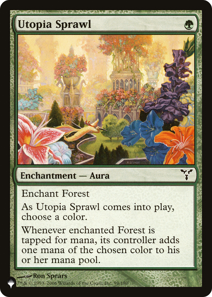 Utopia Sprawl [The List] | Jomio and Rueliete's Cards and Comics