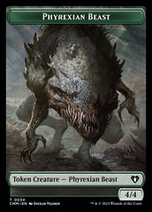 Eldrazi Scion // Phyrexian Beast Double-Sided Token [Commander Masters Tokens] | Jomio and Rueliete's Cards and Comics