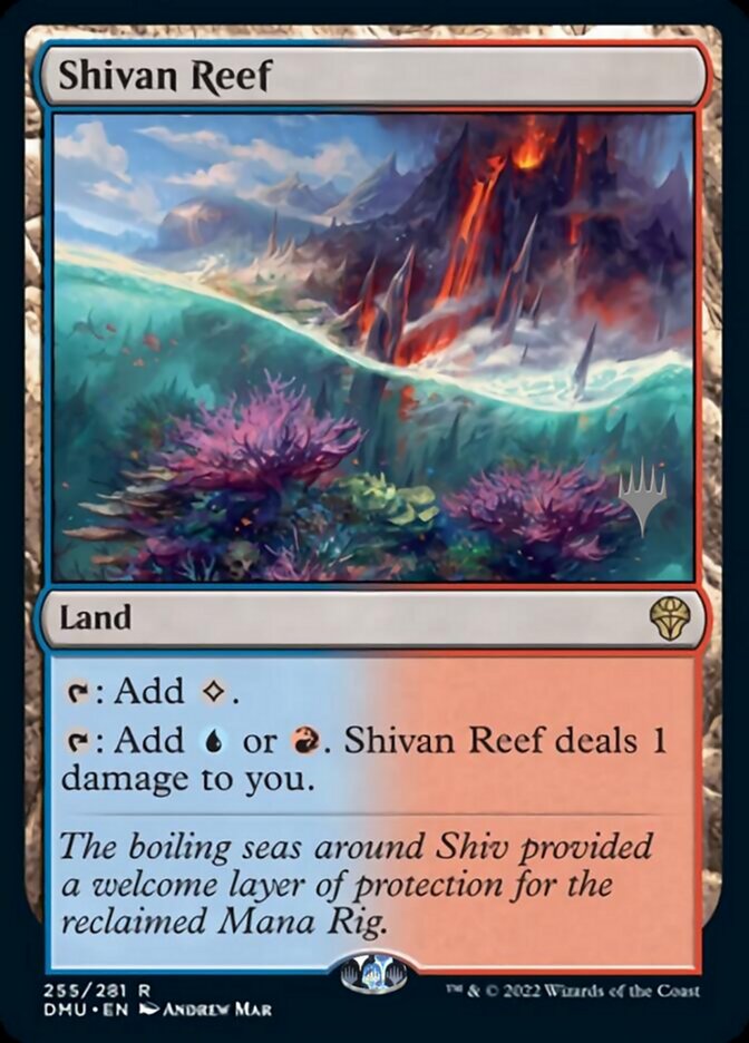 Shivan Reef (Promo Pack) [Dominaria United Promos] | Jomio and Rueliete's Cards and Comics