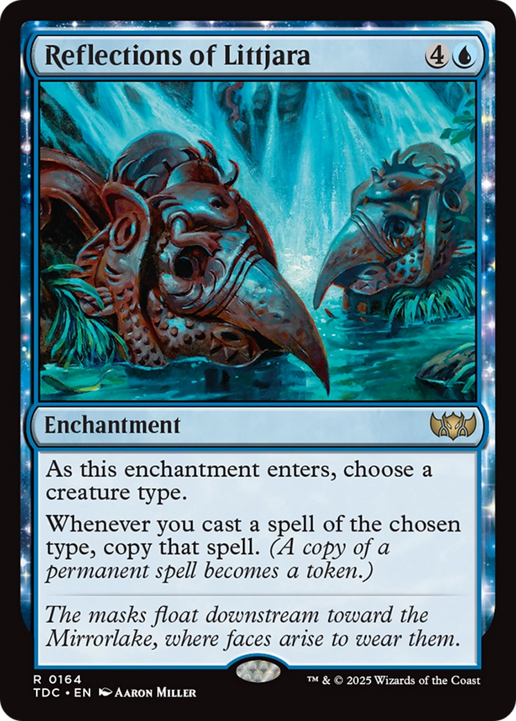 Reflections of Littjara [Tarkir: Dragonstorm Commander] | Jomio and Rueliete's Cards and Comics