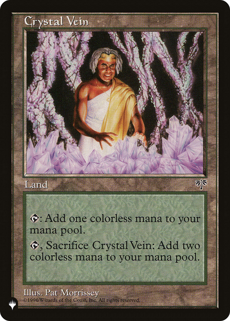 Crystal Vein [The List] | Jomio and Rueliete's Cards and Comics