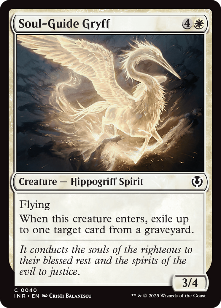 Soul-Guide Gryff [Innistrad Remastered] | Jomio and Rueliete's Cards and Comics