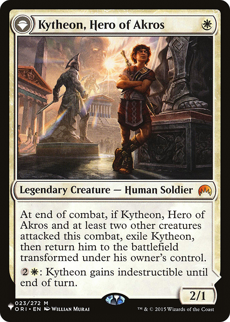 Kytheon, Hero of Akros // Gideon, Battle-Forged [Secret Lair: From Cute to Brute] | Jomio and Rueliete's Cards and Comics