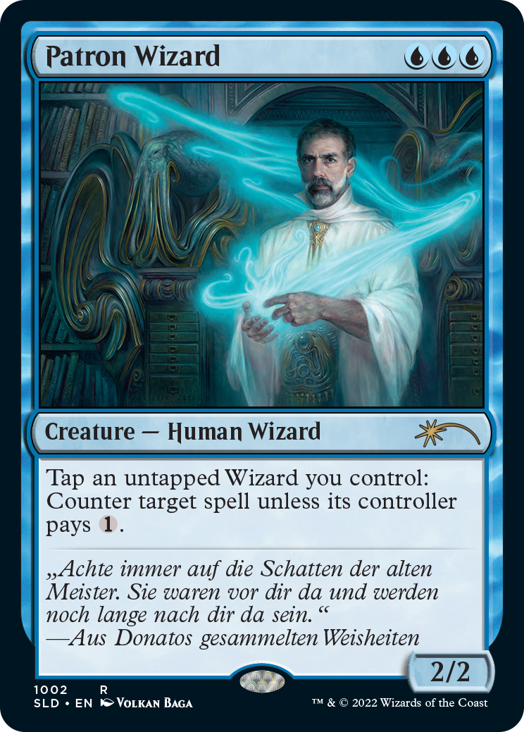 Patron Wizard [Secret Lair Drop Series] | Jomio and Rueliete's Cards and Comics