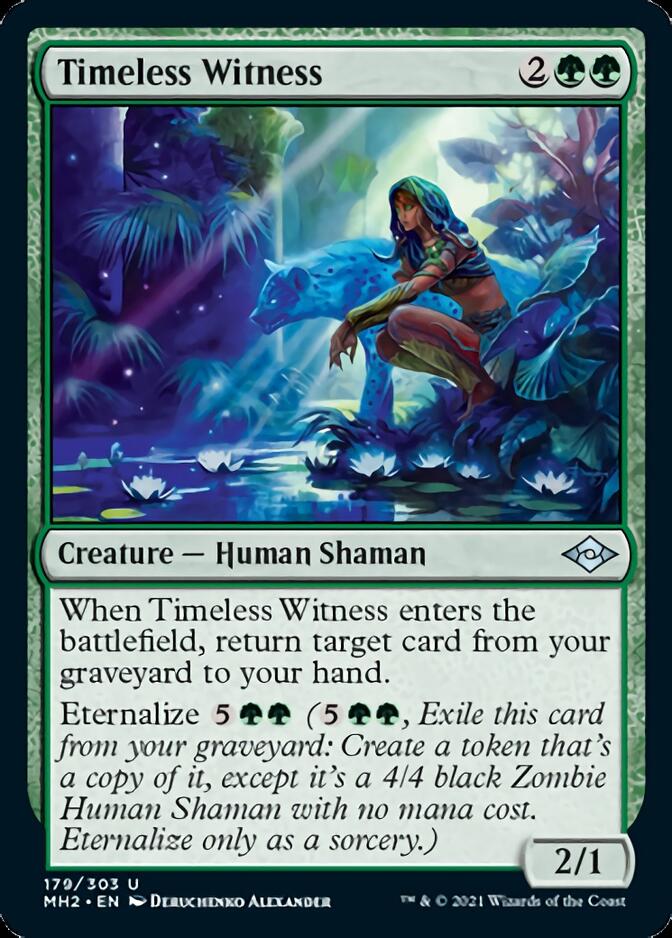 Timeless Witness [Modern Horizons 2] | Jomio and Rueliete's Cards and Comics