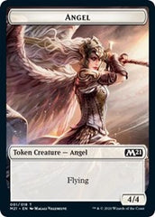 Angel // Demon Double-Sided Token [Core Set 2021 Tokens] | Jomio and Rueliete's Cards and Comics